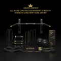 TITAN All-In-One Construction Worker's Strength & Recovery Home Gym Kit — Crown Edition
