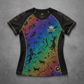 TITAN Women's Neon Dreamtime Dot Art Tee — Songline Edition