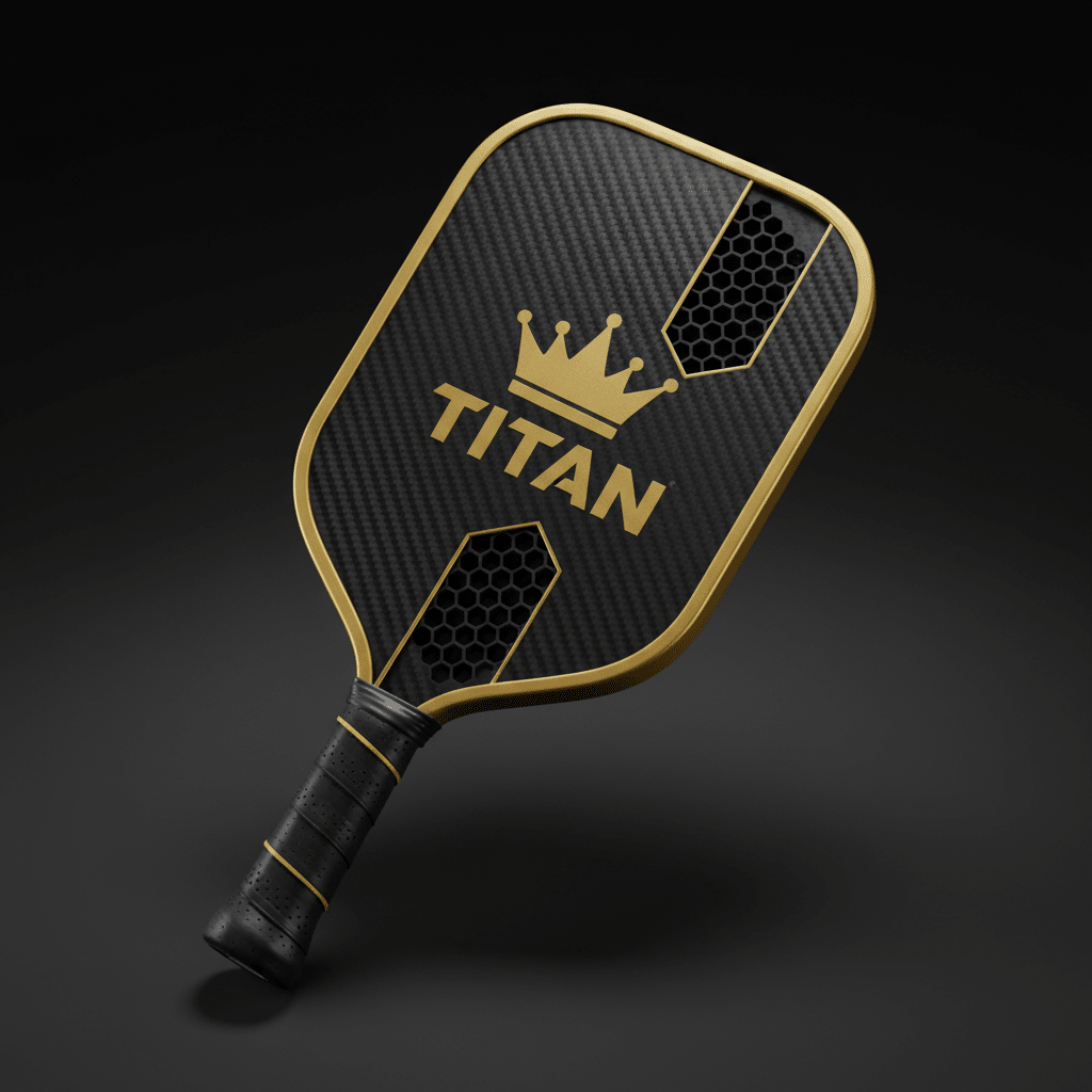 TITAN Pickleball Paddle - Carbon Fiber Performance Paddle