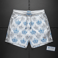 TITAN Men's Diamond Ice Crown Athletic Shorts — Frozen King SWAG Edition