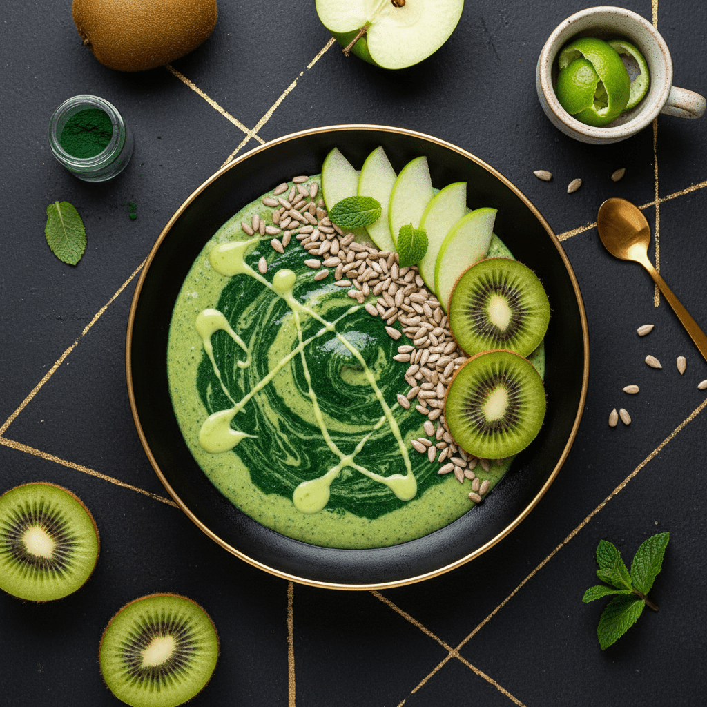 TITAN Kiwi Green Apple Vitality Protein Fruit Bowl