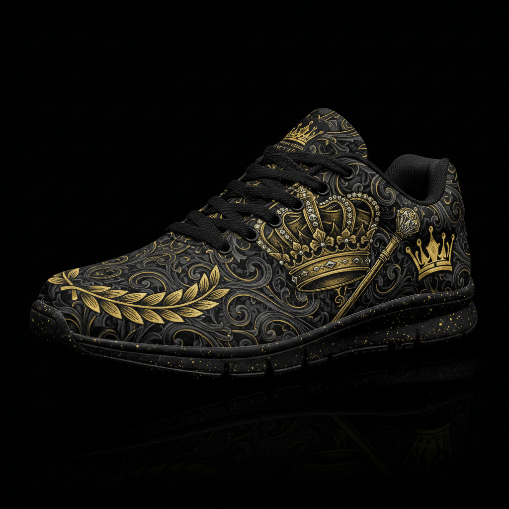 TITAN Crown Edition Royal Crown Men's Training Shoe Tattoo Art