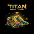 TITAN SPORT GLOBAL men's running shoes with neon graffiti crown pattern
