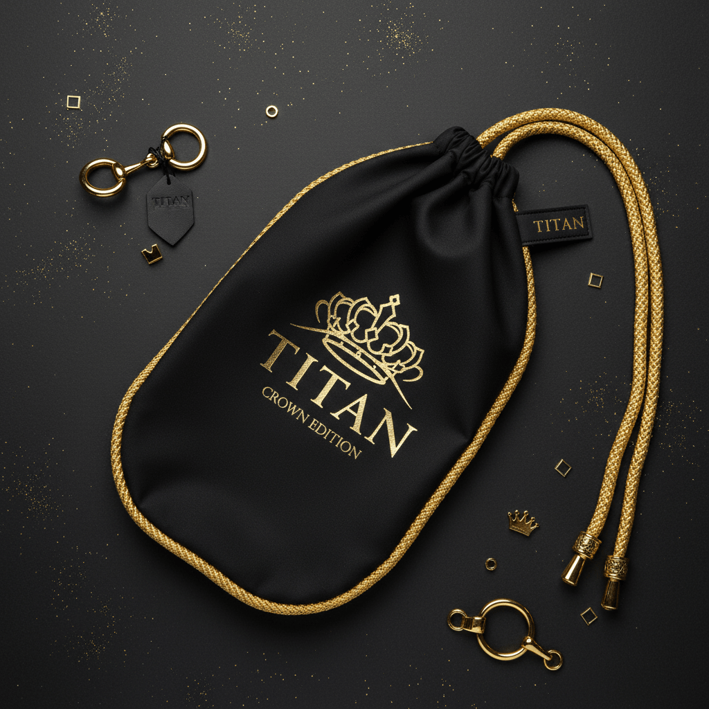TITAN Crown Edition Equestrian Horse Tail Bag