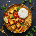 TITAN Brazilian Moqueca Tofu Vegan Muscle Dinner Bowl