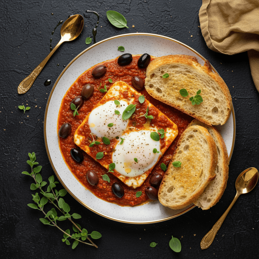 TITAN Greek Baked Feta & Tomato Egg Muscle Dinner