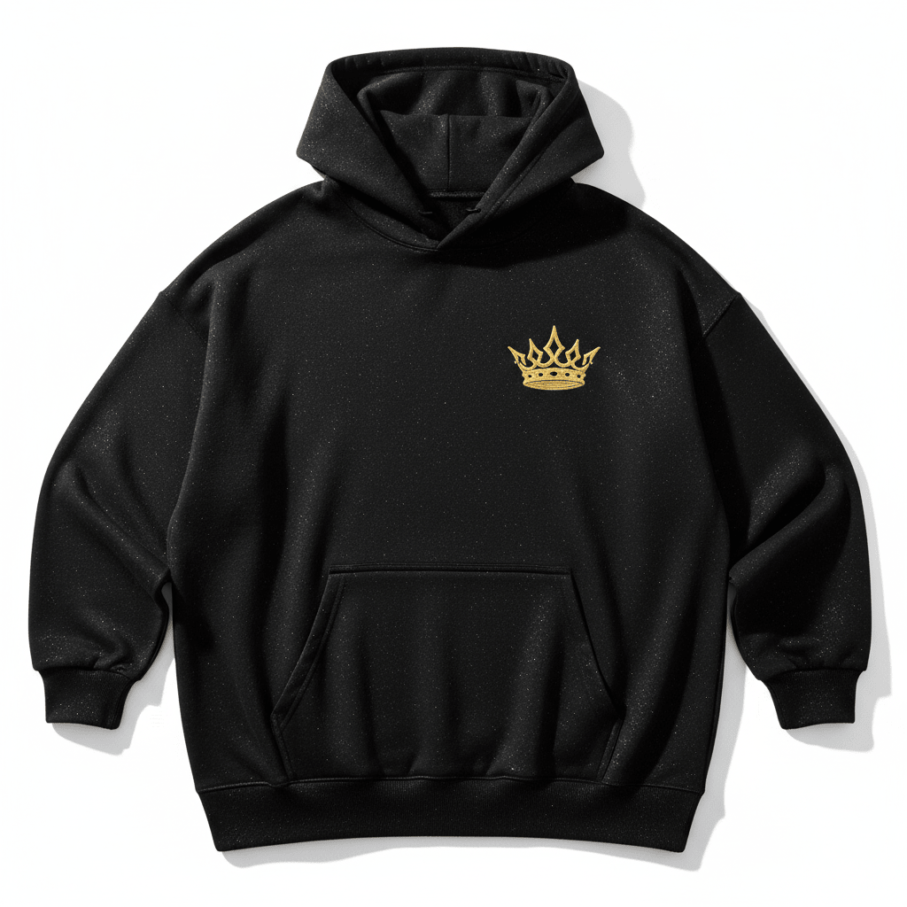 TITAN Midnight Royale Men’s Hoodie — Crown SWAG Edition