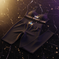 TITAN Women's Crown Activewear Set SWAG LINE Black Gold