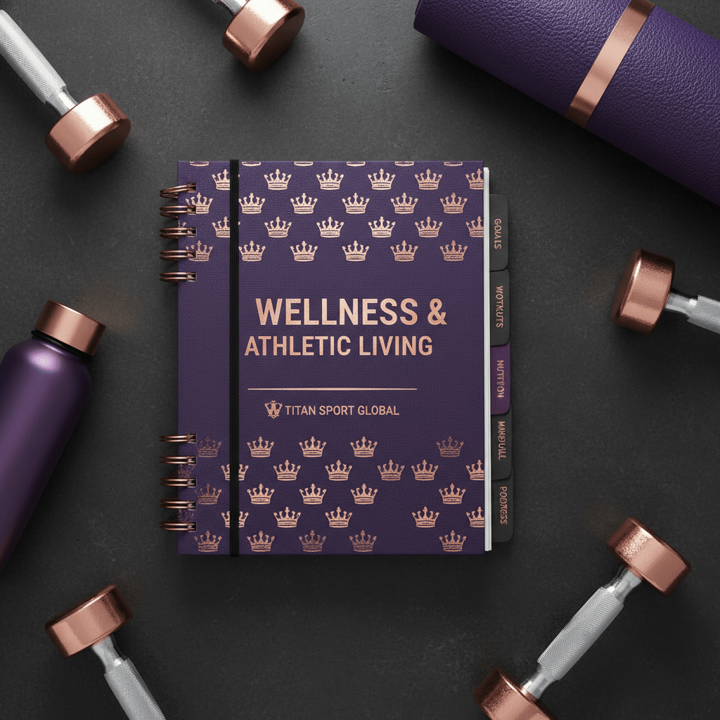 TITAN Women's Wellness Planner Rose Crown Edition