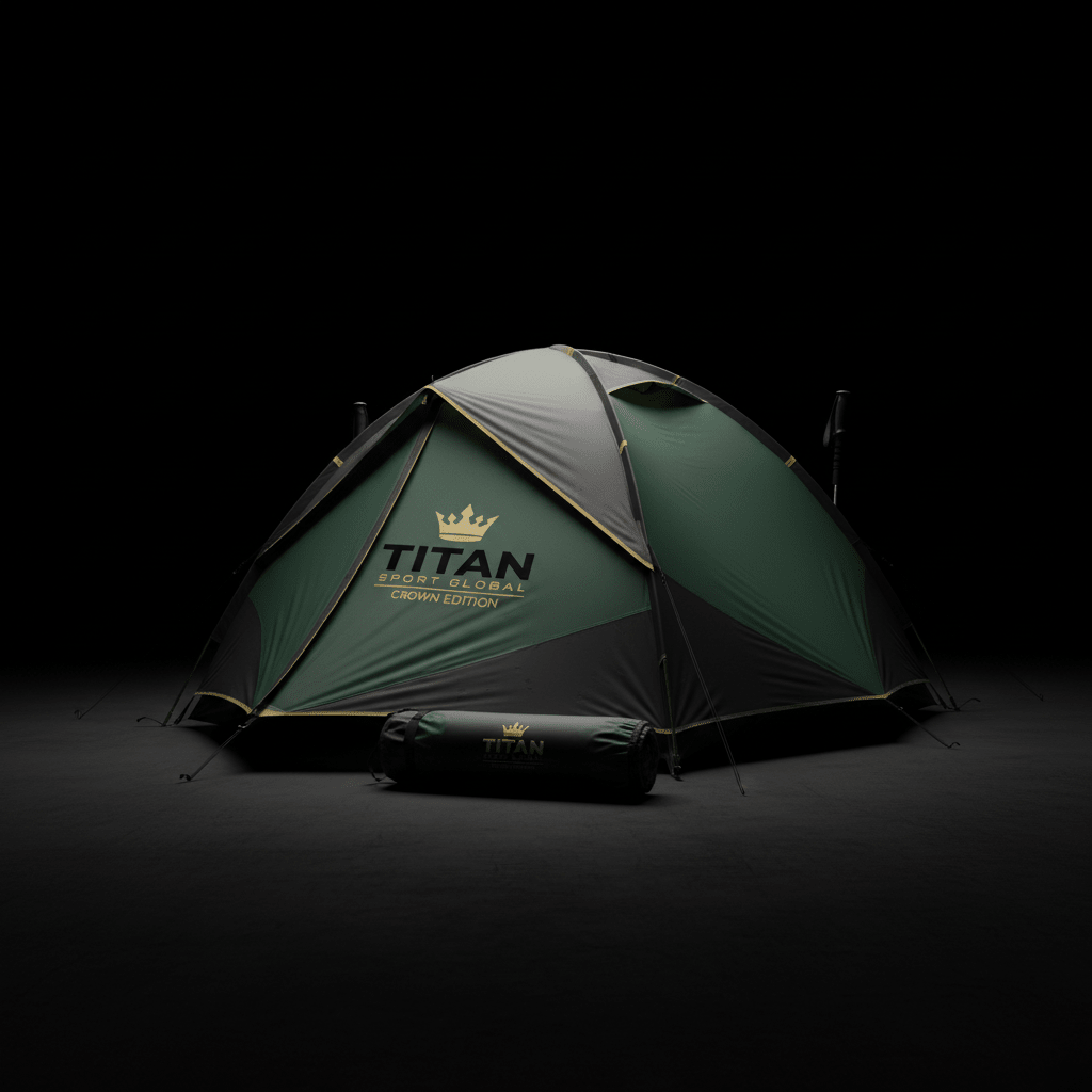 TITAN Off-Grid Compact Survival Tent — Forest Crown SWAG