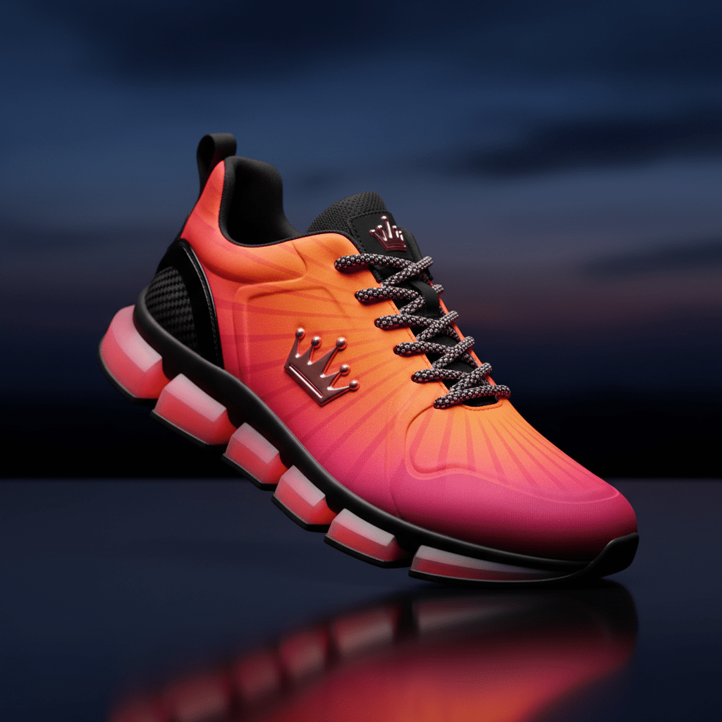 TITAN Crown Sneaker Neon Sunset