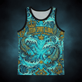TITAN Crown Edition Kids Koi Wave Athletic Tank