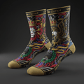 TITAN Crown Edition Tattoo Art Sprint Track & Field Socks