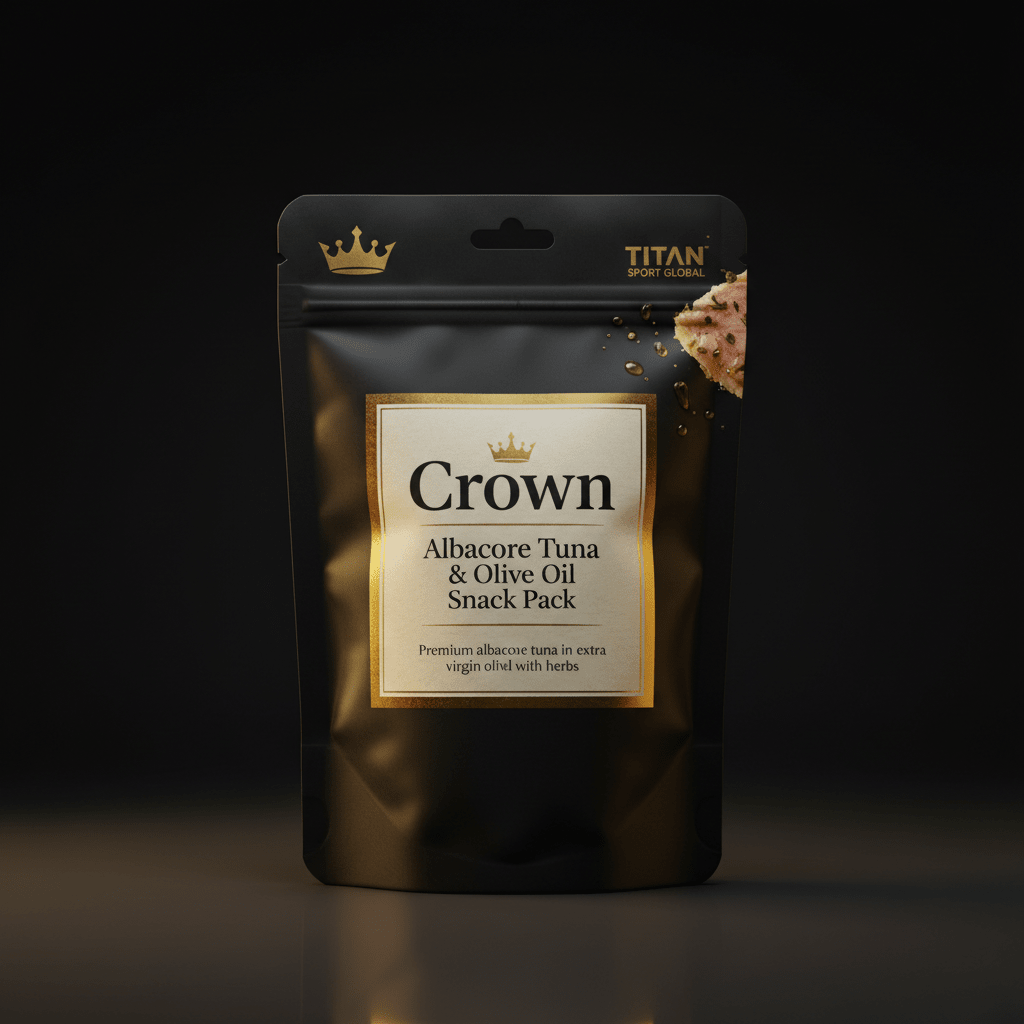 Crown Albacore Tuna & Olive Oil Snack Pack - TITAN SPORT GLOBAL