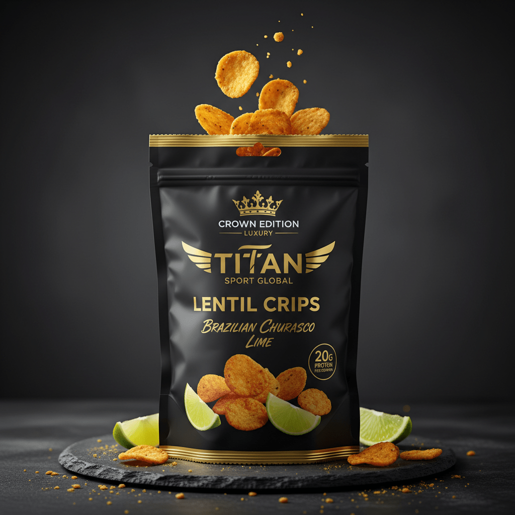Brazilian Churrasco Lime Lentil Crisps — TITAN SPORT GLOBAL