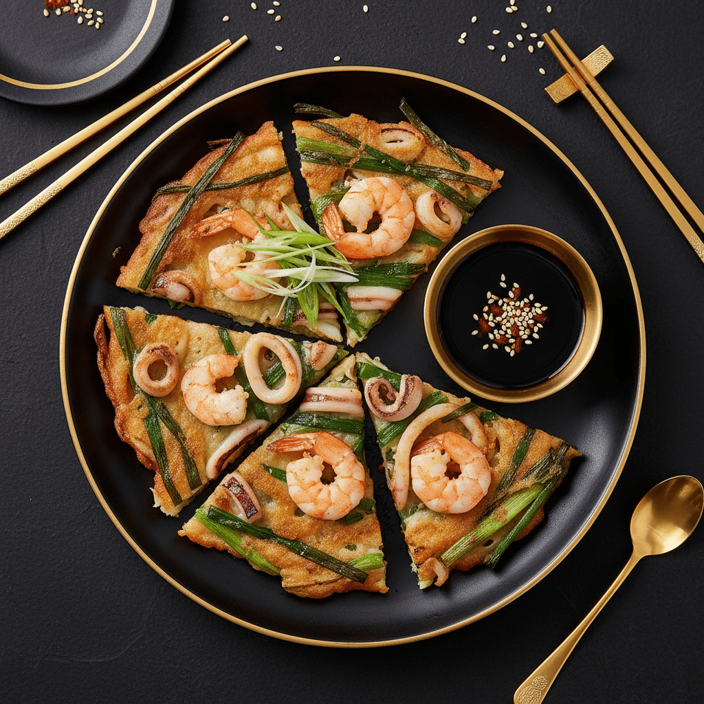 TITAN Korean Haemul Pajeon Seafood Pancake Lunch