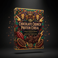 TITAN Protein Cereal Chocolate Crunch — Crown Edition bold tattoo-style artwork