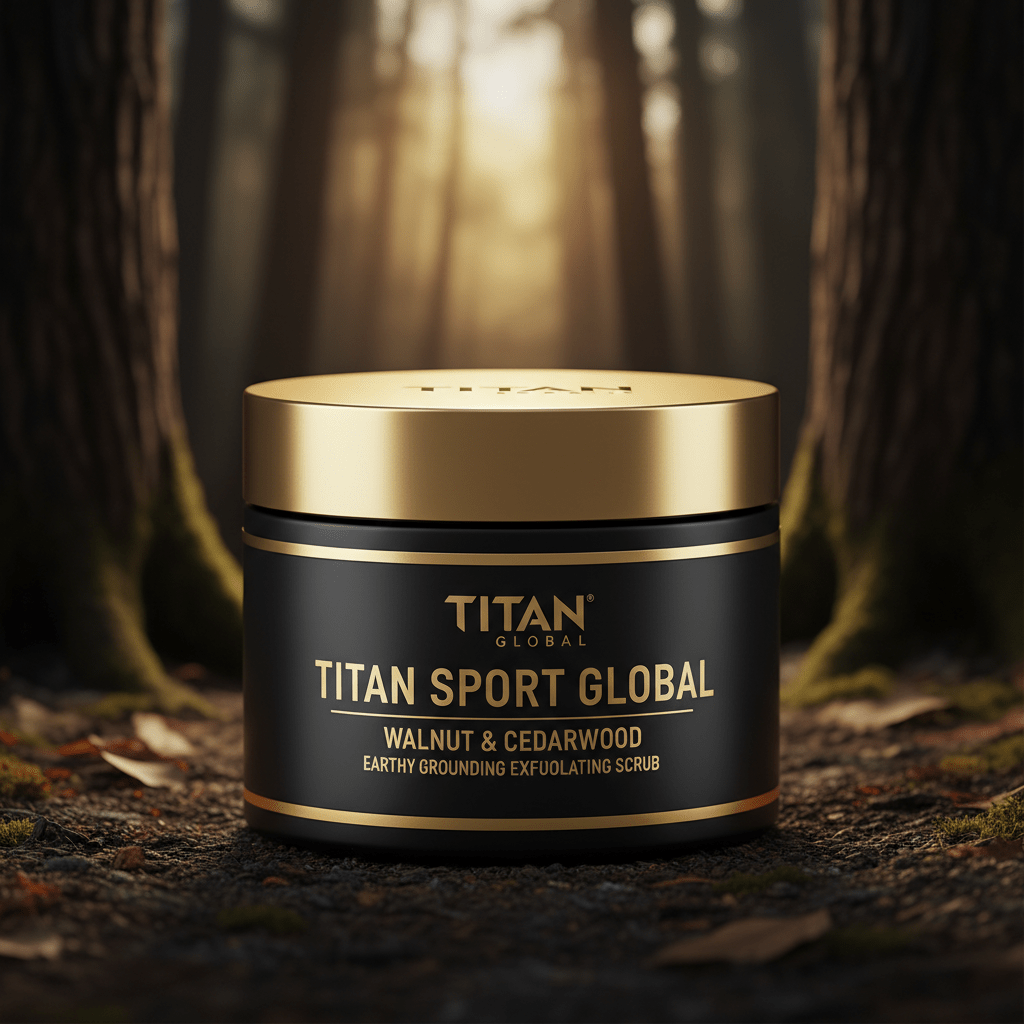 TITAN HIM Body Scrub Walnut & Cedarwood
