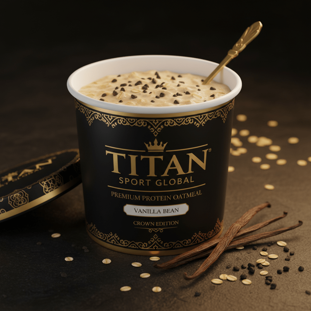 Crown High-Protein Vanilla Bean Oatmeal Cup
