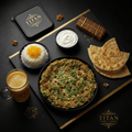 TITAN Crown Iranian Kuku Sabzi Persian herb frittata vegetarian high-protein weekly monthly meal plan bundle