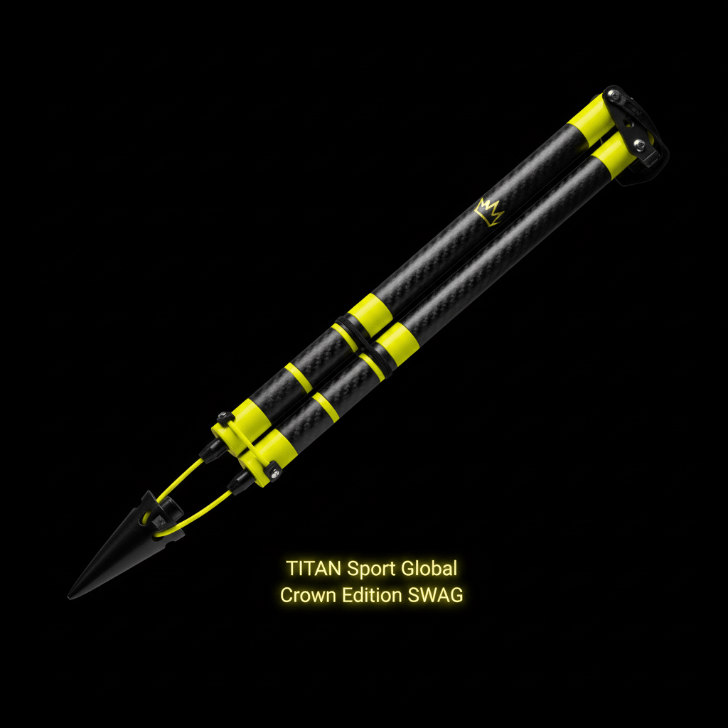 TITAN Off-Grid Avalanche Probe — Neon Crown SWAG