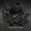TITAN Crown Edition Cricket Ultimate Bundle Set Matte Black Gold