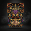 TITAN Walnut & Pecan Brain Fuel Mix — Crown Edition bold tattoo-style artwork