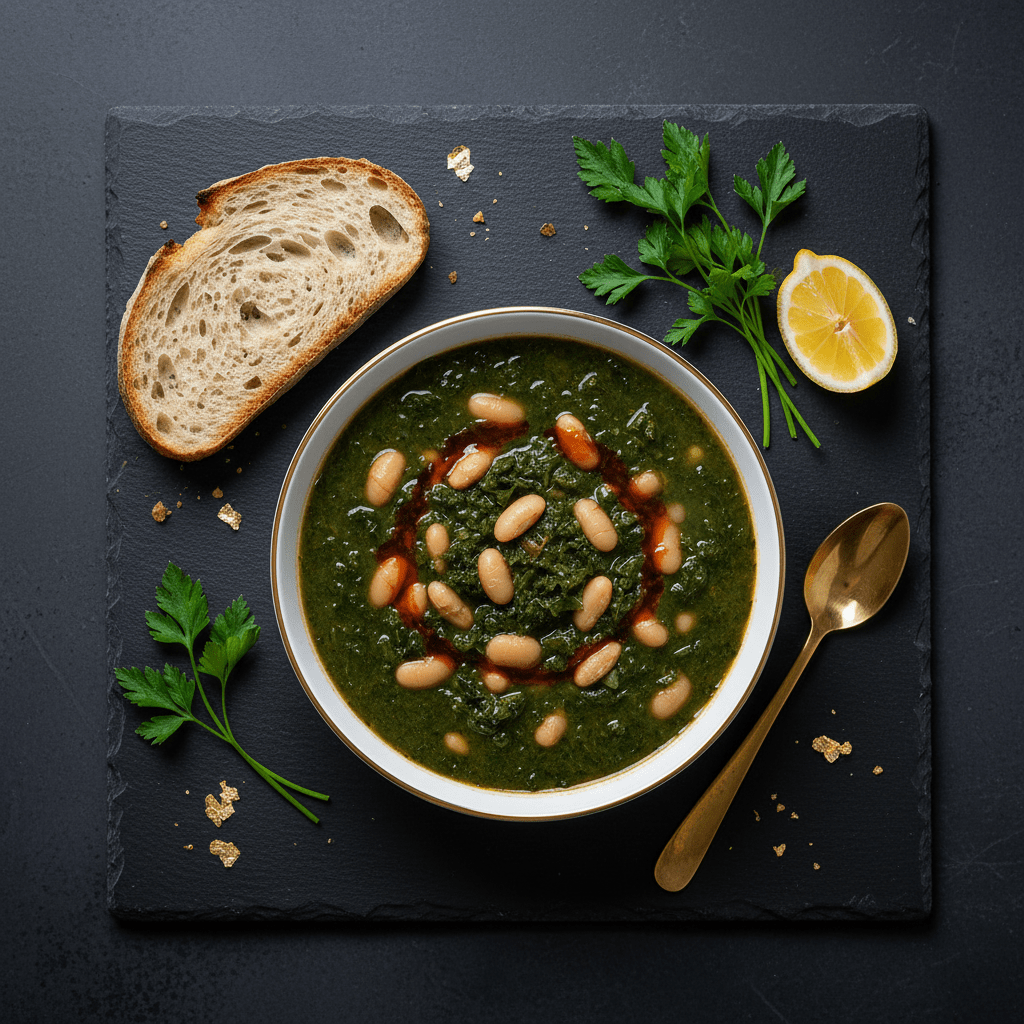 TITAN Portuguese Caldo Verde Vegan Muscle Dinner Bowl