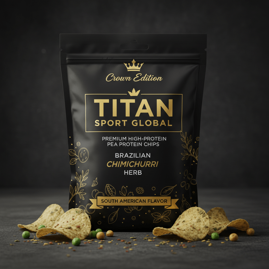 Pea Protein Brazilian Chimichurri Herb Chips — TITAN SPORT GLOBAL