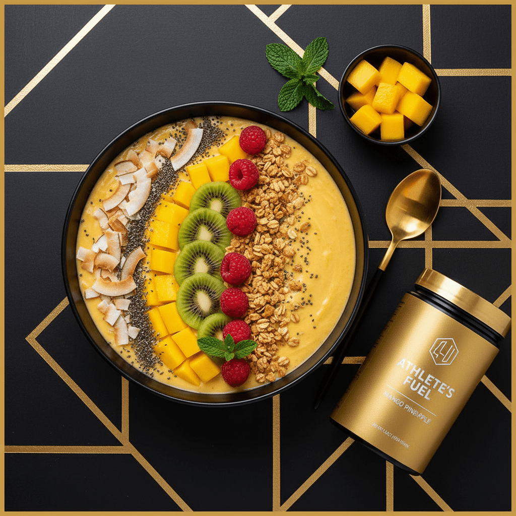 TITAN Mango Pineapple Tropical Protein Fruit Bowl