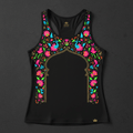 TITAN Women's Neon Mughal Empire Floral Tank — Taj Empress Edition