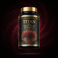 TITAN Organic Reishi Mushroom Vegan Immune Support supplement bottle