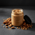 TITAN Protein Granola Butter – Cinnamon Almond, premium product photography