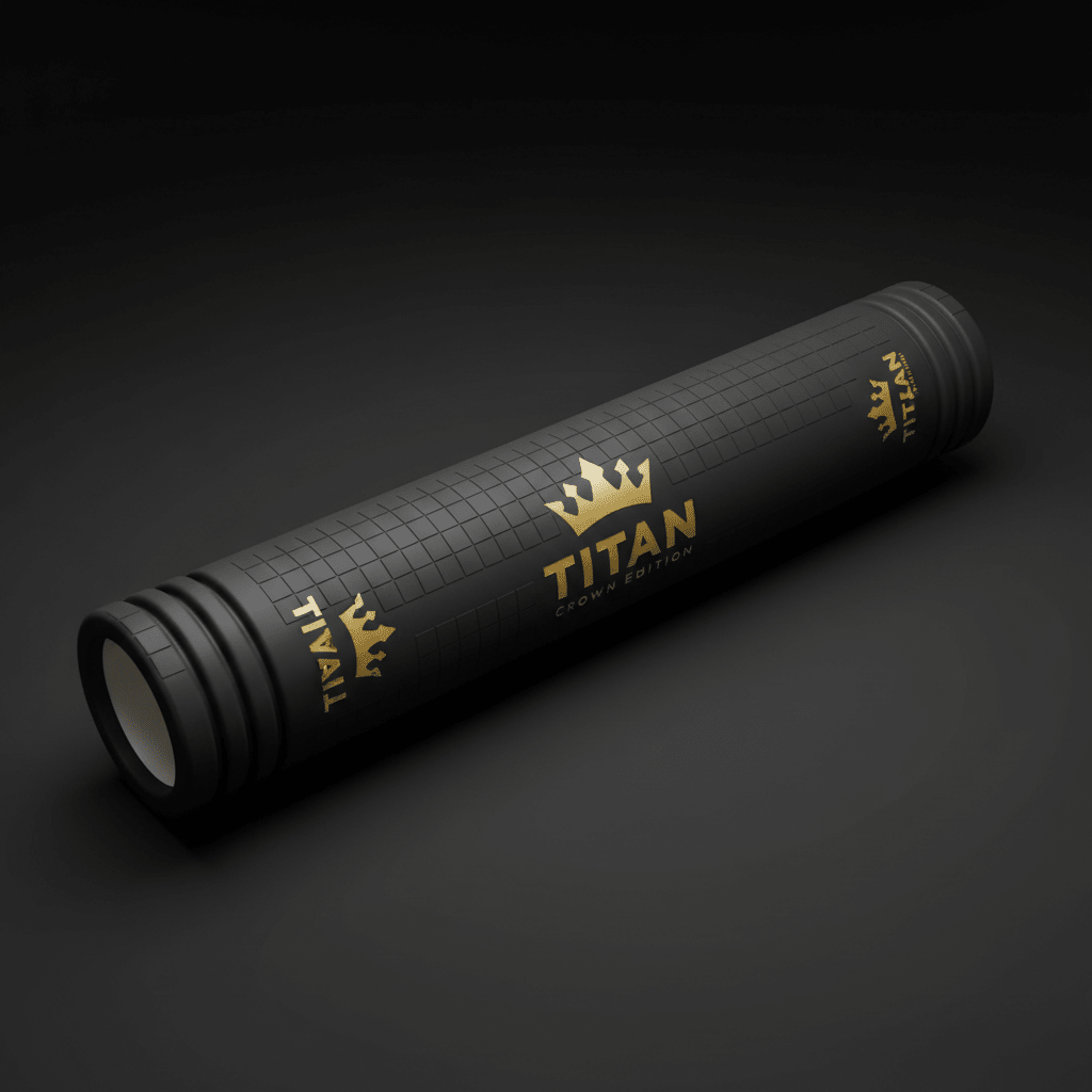 TITAN Foam Roller - 36" High Density Deep Tissue Recovery