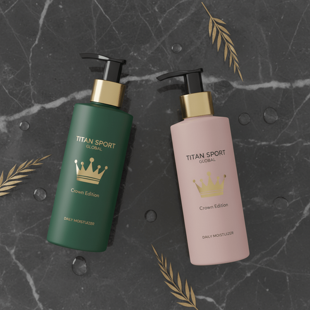 TITAN Crown Edition His & Hers Luxury Daily Face Moisturizer Set