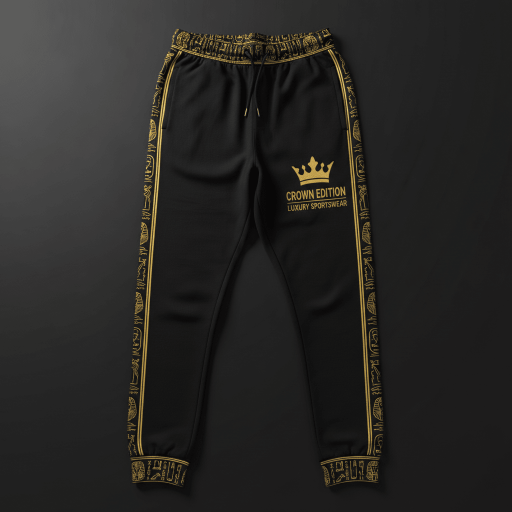 TITAN Nubian Pharaoh Jogger Pants — Kush Edition