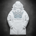 TITAN Men's Arctic White Crown Parka — Ice King SWAG Edition