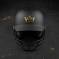 TITAN Crown Edition Baseball Batting Helmet Faceguard Matte Black Gold