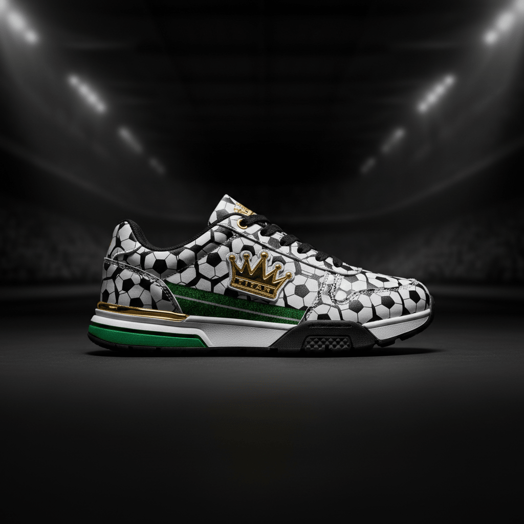 TITAN Kids Soccer Star Training Sneaker — Crown Edition