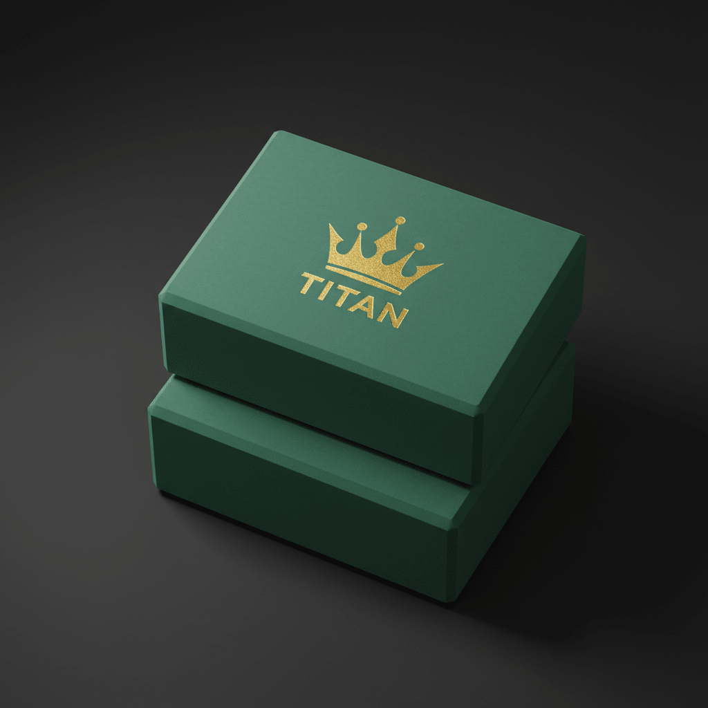 TITAN Yoga Block Set - 2 Pack High Density EVA Foam Blocks