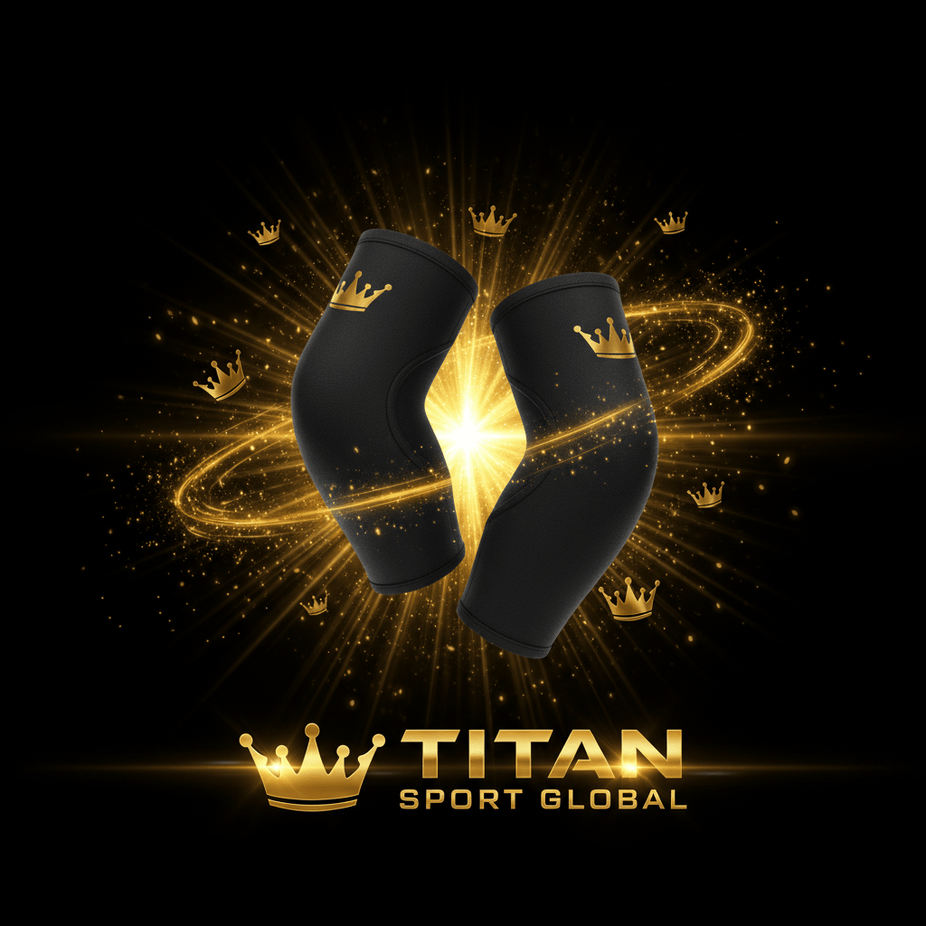 TITAN SPORT GLOBAL pro elbow sleeves 5mm neoprene pair