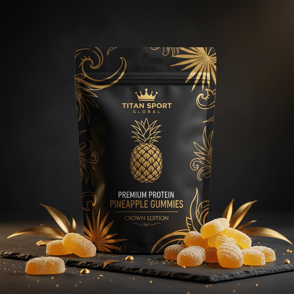 Crown High-Protein Pineapple Gummies