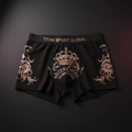 TITAN Women's Cozy Boxer Shorts Crown Edition Dusty Rose Gold