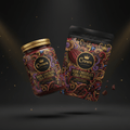 TITAN Chia Pudding Kit Dark Chocolate — Crown Edition bold tattoo-style artwork