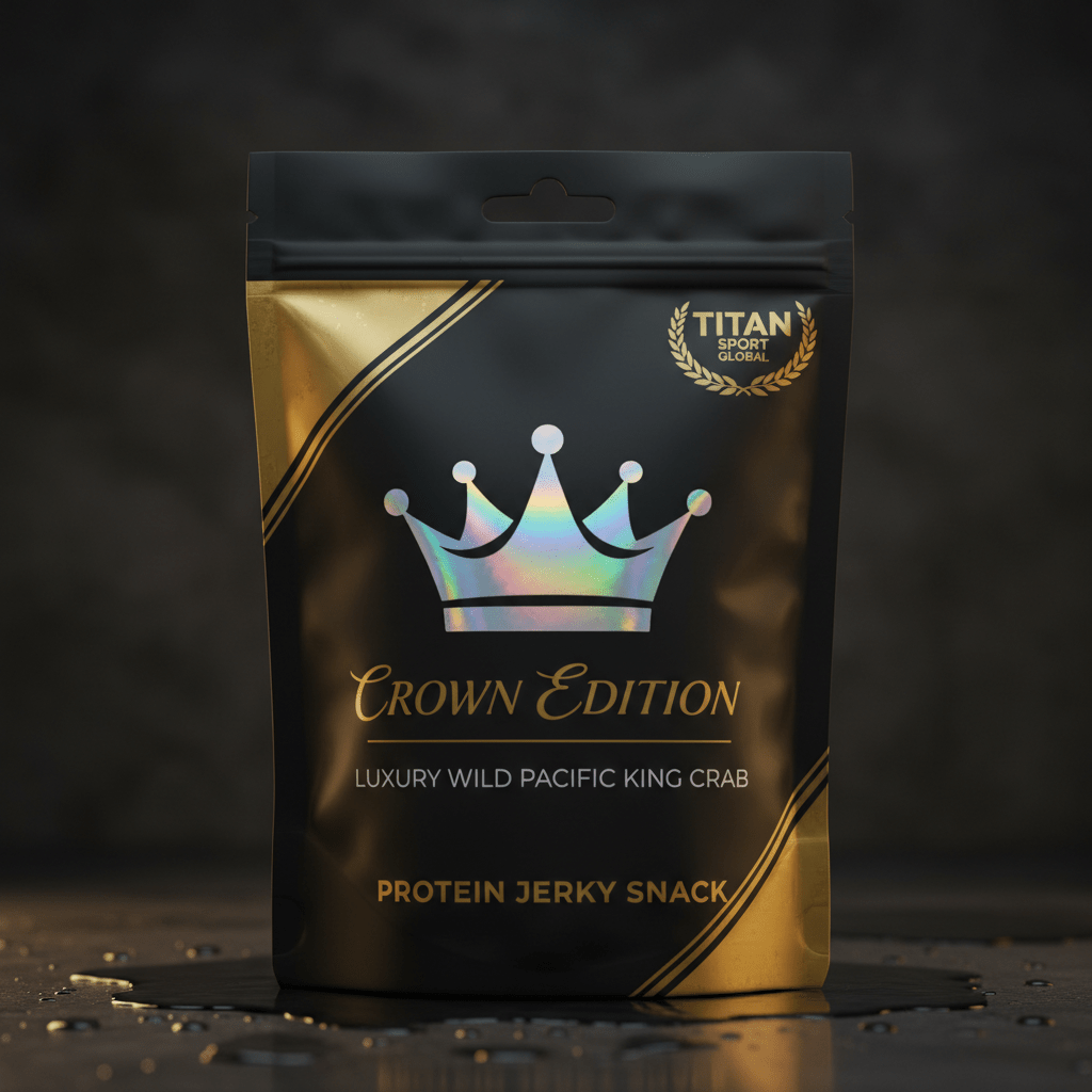 Crown Edition Wild Alaskan King Crab Jerky — TITAN SPORT GLOBAL