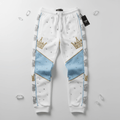 TITAN Men's Arctic White Crown Joggers flat lay