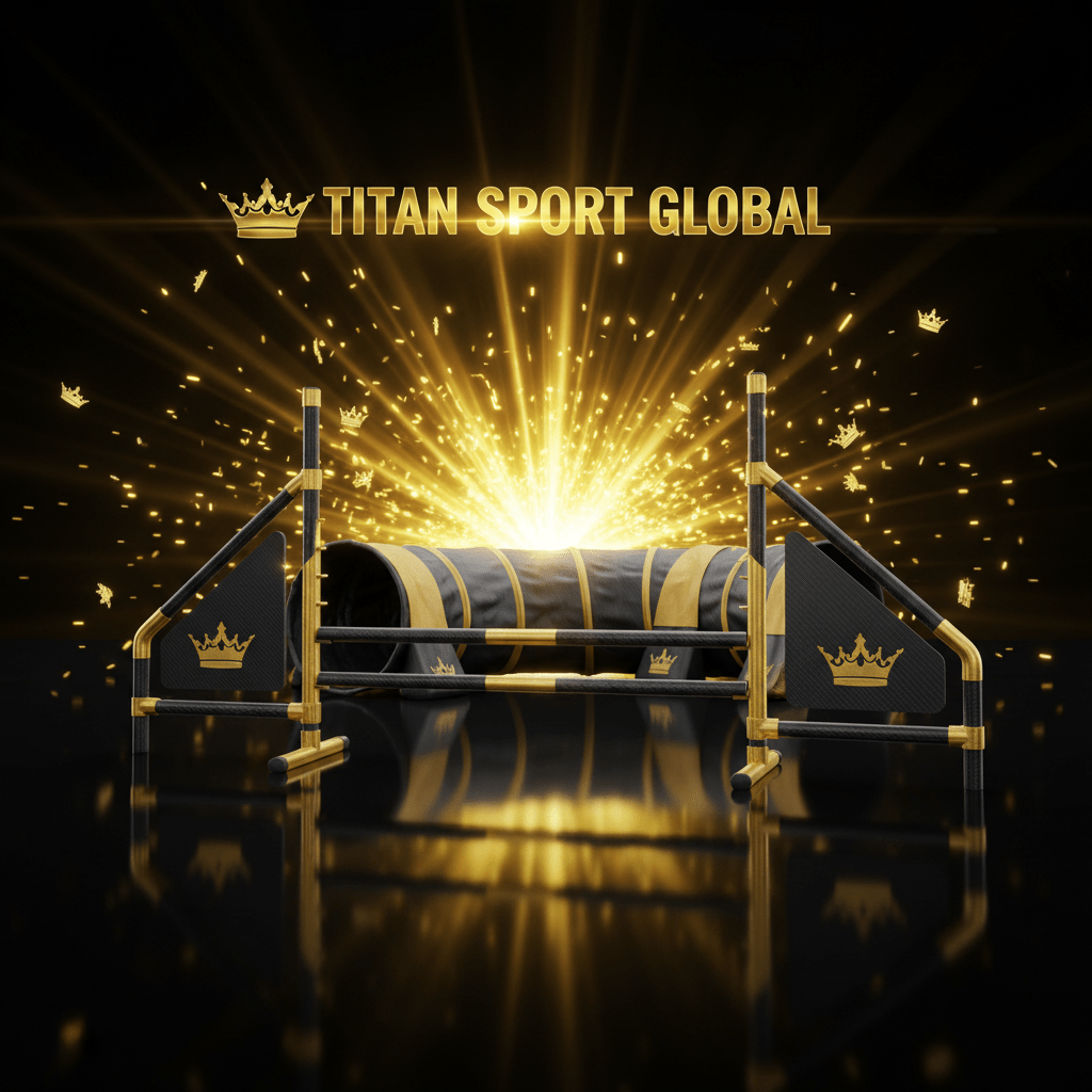 TITAN SPORT GLOBAL dog agility training set complete obstacle course