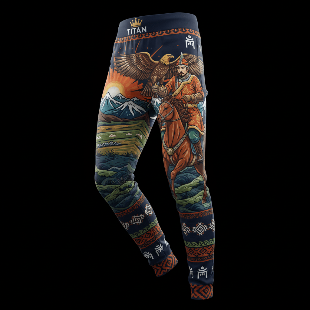 TITAN Mongolian Eagle Hunter Athletic Pants Crown Edition