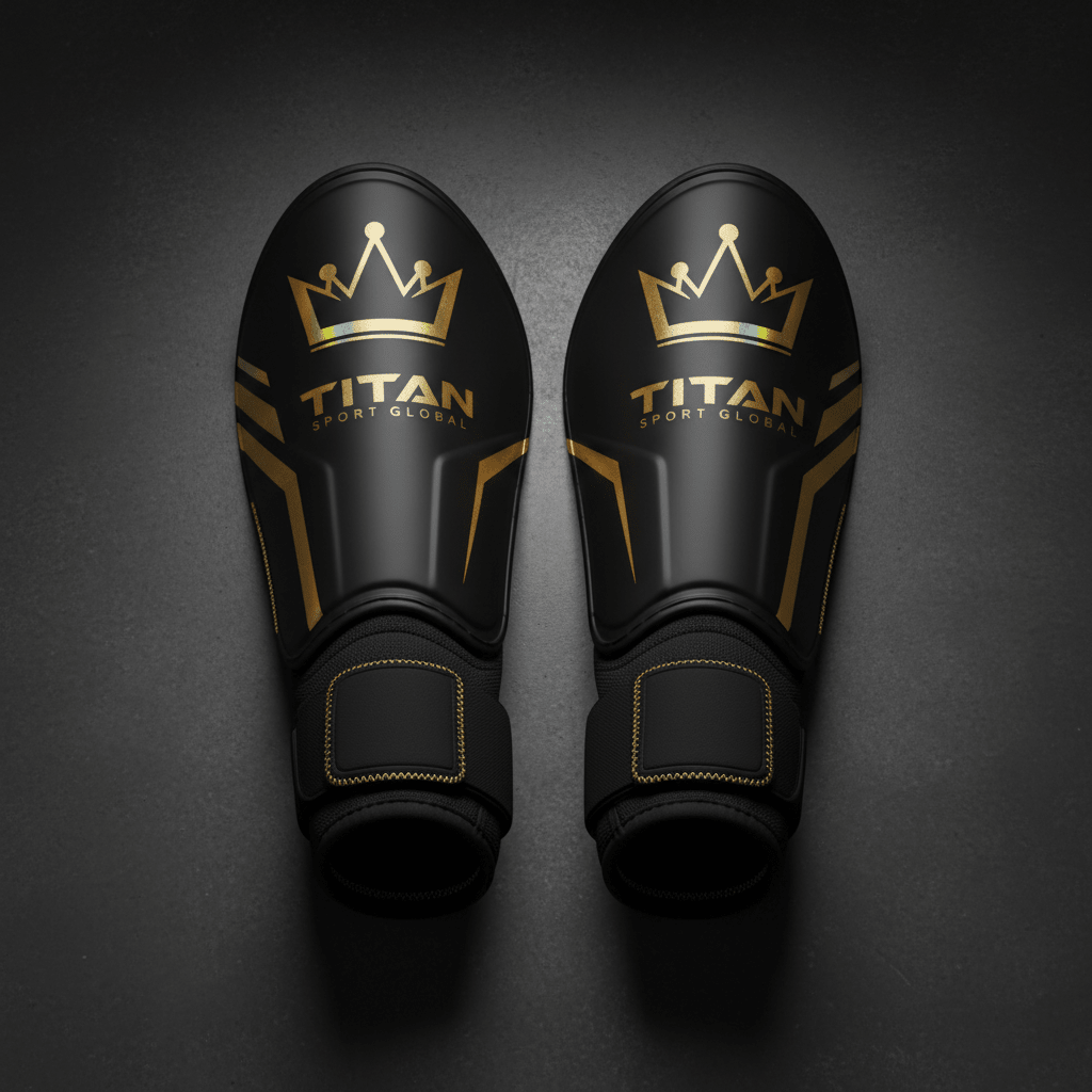 TITAN Pro Shin Guards Crown Edition