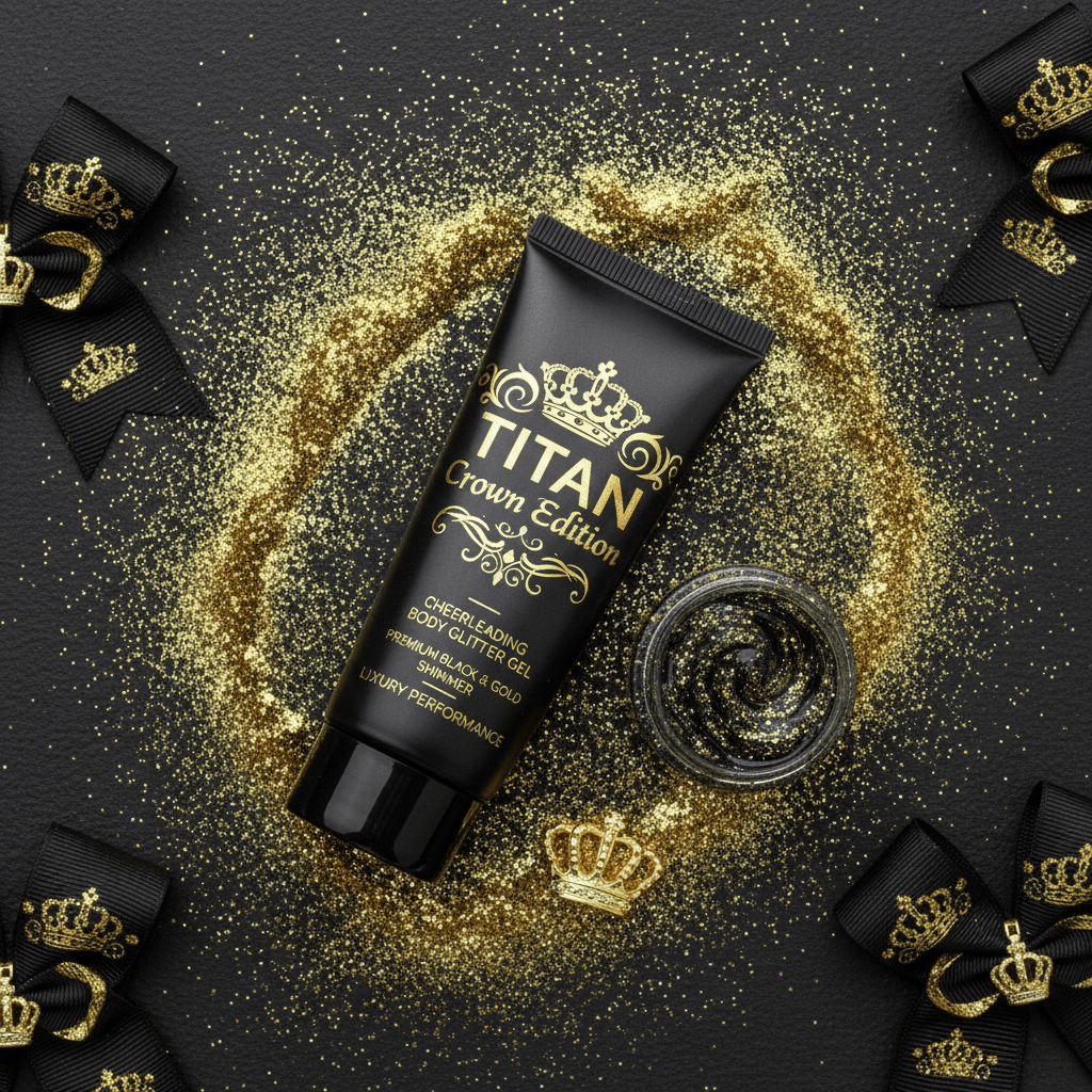 TITAN Crown Edition Cheerleading Competition Body Glitter Gel